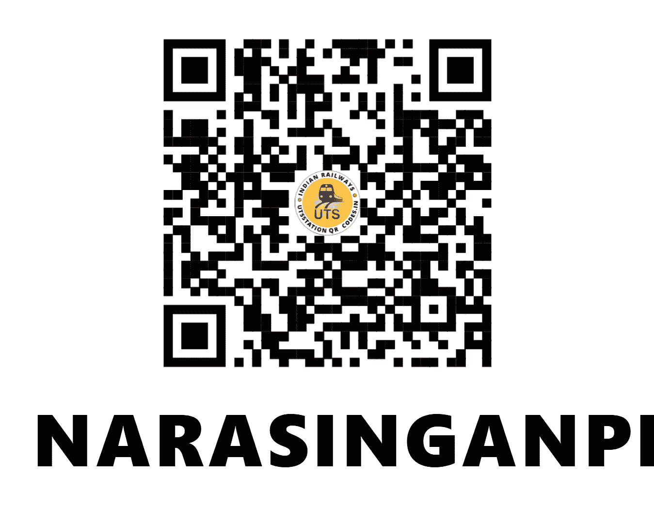 UTS QR Code for NARASINGANPET - NPT (SR - TAMIL NADU)